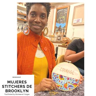 Mujeres Stitchers de Brooklyn. Dec. 2019. z